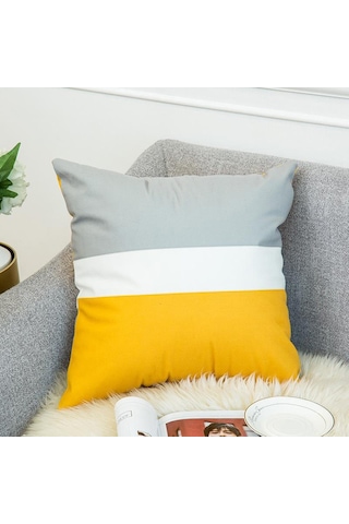 Homyl 18 "geometrik Yastık Kılıfı Kanepe Atmak Minder Stil1