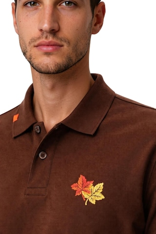 Arma Ar-ma Erkek Polo Yaka Tişört Baskisiz Basic Örme Kumaş Regular Fit %100 Pamuk 30/1 Çift Toplama Penye Pike Y31374358602 Kahverengi-k1