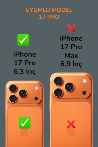 Apple iPhone Uyumlu 17 Pro 6.3'' Soft Touch Lansman Silikon Kılıf İnci Beyazı