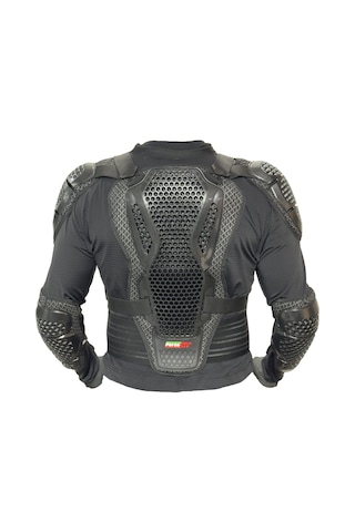Forte Gt Body Armor Motosiklet Vücut Koruma Zırhı Full Koruma Siyah