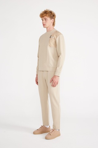 Jepublic Erkek Bej Sweatshirt Model Kodu : J232406 Bej