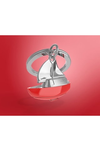 Metalmorphose Yelkenli Tekne Anahtarlık