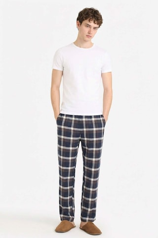 Defacto Regular Fit Uzun Boy Flanel Alt G8209ax26spnv131 Lacivert-nv131