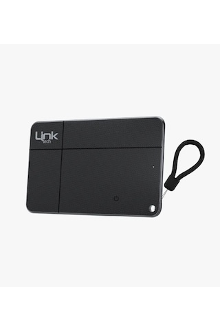Linktech Dijital Kartvizit Akıllı Takip Cihazı Siyah , Apple İOS Uyumlu Ve Android 2 Si 1 Arada Takip Özellikli