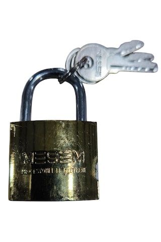 Meşem Asma Kilit Sarı Kısa 32 Mm