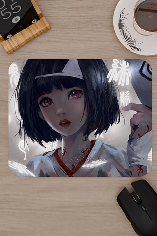Noragami Kaymaz Dikişli Kauçuk Oyuncu Mousepad V1 - 22x18 Gaming Mouse Pad Fare Altlığı