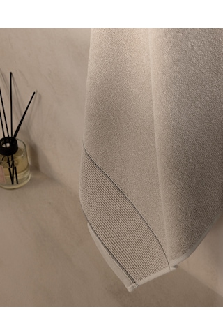 Madame Coco Genevieve %100 Pamuk Banyo Havlusu - Bej - 70x140 Cm 8684427342770 Çok Renkli