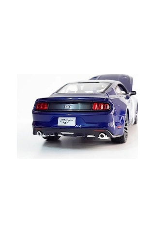 Ford Mustang 1:24 Model Maket Araba Mavi