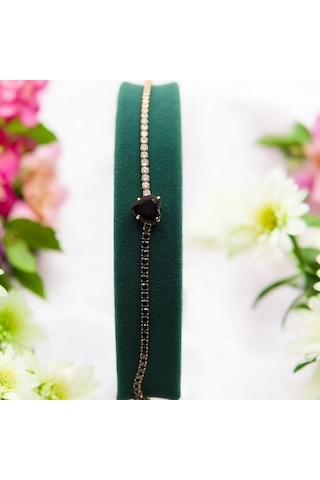 Casera's Kadın Bileklik Csr70124015 Siyah - Gri