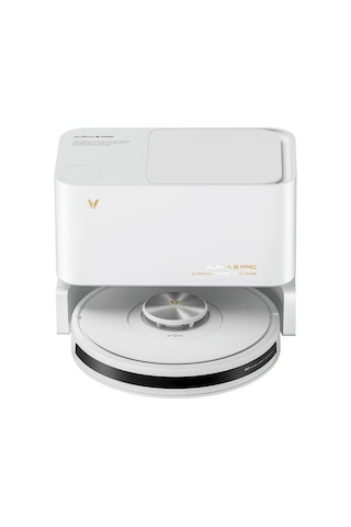 Viomi Alpha 2 Pro Toz Boşaltma Üniteli Niteli Akıllı Robot Süpürge Beyaz