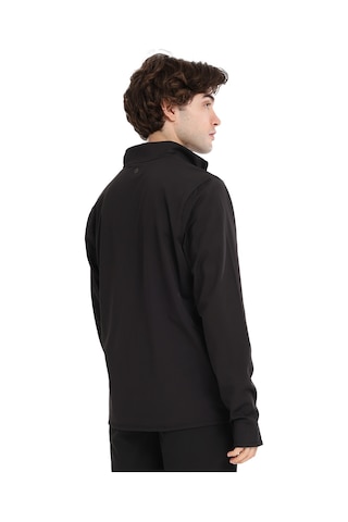Sportive Boone Half-zip Erkek Siyah Koşu T-shirt 25ke1015-syh 1776472 SIYAH