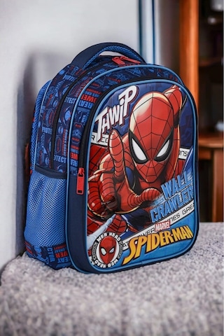 Spiderman Wallcrawler Ilkokul Çantası Çok Renkli