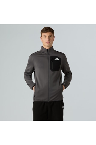 The North Face M Crest Fz Erkek Polar-30478 Gri