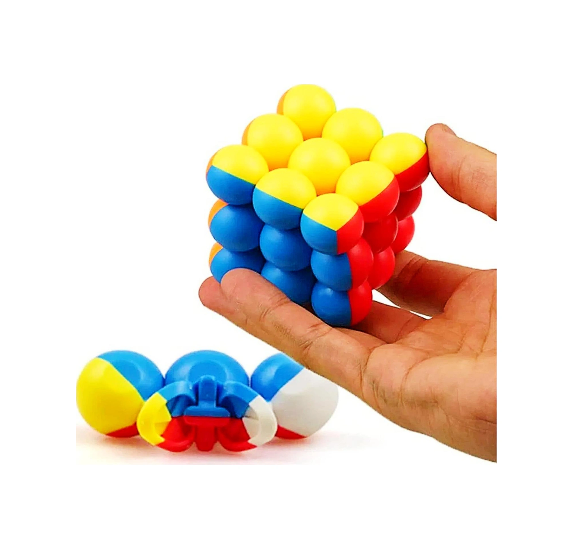 Kızılkaya Yuvarlak Sabır Küpü Rubik Küp Zeka Küpü 218-h22