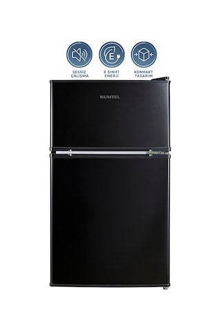 Kumtel HTMF-90EB 87 L Çift Kapılı Mini Buzdolabı