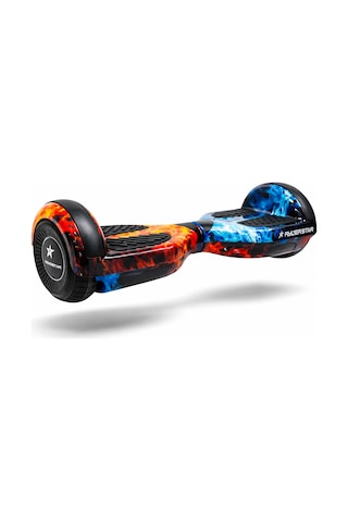 Elektrikli Kaykay Hoverboard Bluetooth Hoparlörlü RS-S5 Bicolor Flame Grafiti