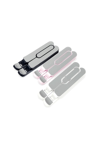 Wezone Beyaz Çift Uçlu Cihaz Ayakçılığı - 7 Seviye Yükseklik Ayarlı, Katlanabilir, Soğutucu Ve Ergonomik Tasarım