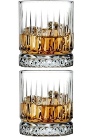 Perlotus 355 CC Özel Kesme 2'li Viski Bardağı