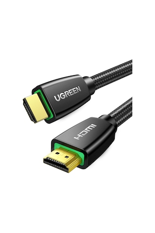 Ugreen Örgülü 4k 18 Gb/s Hdmı 2.0 Kablo Siyah 1.5 M, 40409