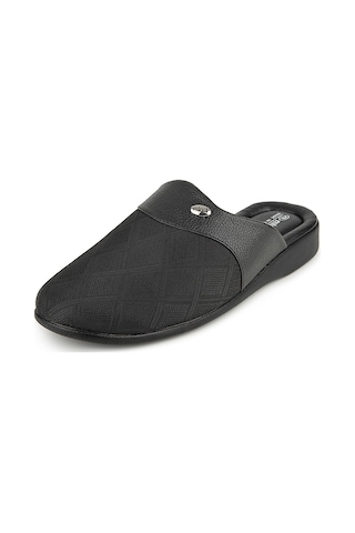 Muya Khanda Anatomik Taban Erkek Ev Terliği Siyah