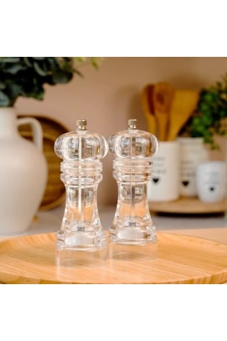 Akrilik El Değirmeni 18 Cm Çok Renkli