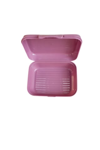 Onyx Good Food Desenli Kilitli Beslenme / Lunch Box - 1000 Ml Pembe