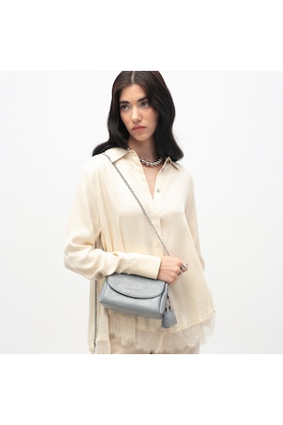 Sisley Mavi Omuz Çantası Kadın Sly 360 Sısley