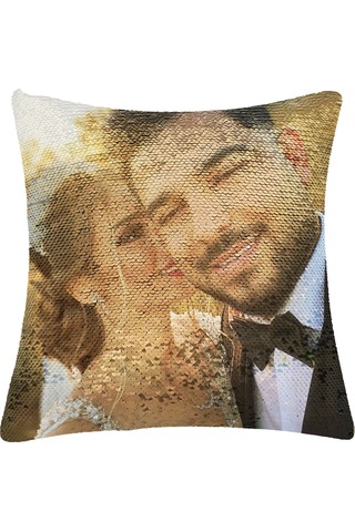 Ranyeek Altın Renkli Parlak Pilli Kumaş Yastık Kılıfı - Modern Dekor, Zarf Kalitesi, Bronz Kaplama Teknolojisiyle Ev Dekorasyonu Altın