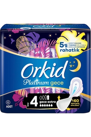 Orkid Platinum Gece Boy 4 6'lı