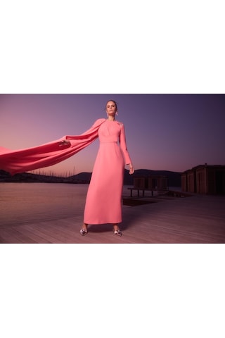 Senna Lılıowy Elbise Sunset Lila