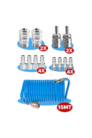 Kompresör Bağlantı Parçaları - Hava Hortumu Bağlantı Parçası