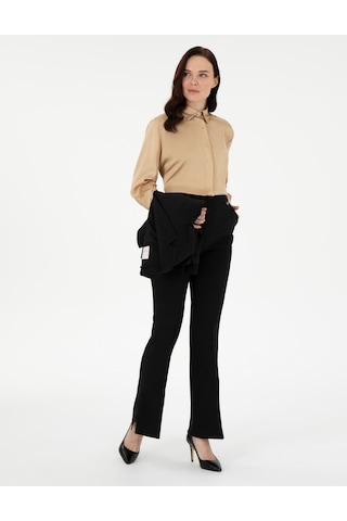 Pierre Cardin Kadın Siyah Pantolon 50290397-vr046
