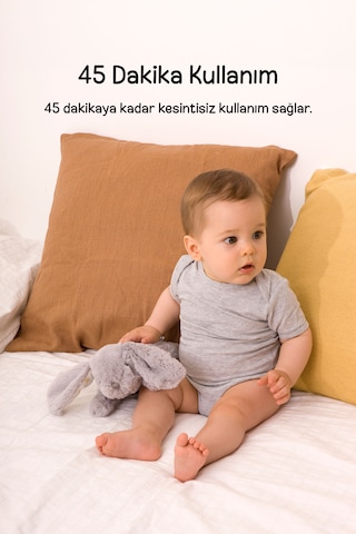 Cloud-b Melodili Parıldayan Yıldızlı Peluş Tavşan 22x13x8,5 Cm