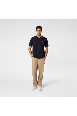 Champion Relaxed Fit Erkek Siyah T-shirt 222385 2800282
