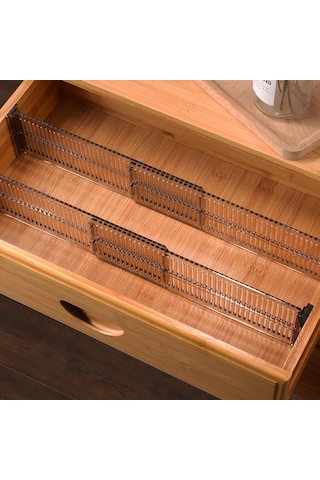 Jms Dayanıklı Dolap Çekmeceleri Depolama Bölücüler Ayarlanabilir Düzenleyici