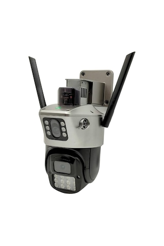 Viva Ics-223 6mp Çift Lens Wifi Akıllı Güvenlik Kamerası Aı Hareket Takipli Icsee Destekli