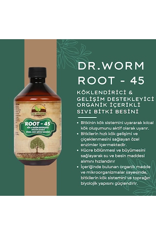Root-45 Köklendirici & Gelişim Destekleyici Sıvı Bitki Besini