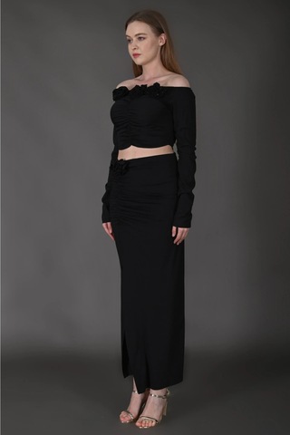 Trend Kadın Yeni Sezonda Şıklığı Ve Konforu Bir Araya Getiren İkili Takım Siyah