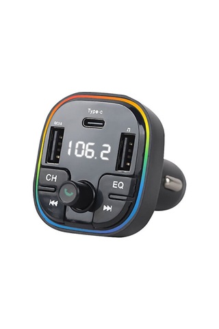20w Şarj Özellikli Dijital Göstergeli Bluetooth Fm Transmitter