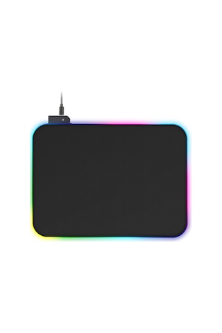 Geeksen Rgb Aydınlatmalı Kaymaz Oyuncu Mouse Pad, 14 Işık Modu, Usb Bağlantılı, 35x25cm