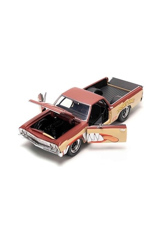 Jada Looney Tunes Tasmanya Canavarı Figürü Ve 1967 Chevrolet El Camino 35130