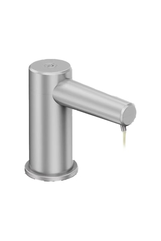 Xurunkeji Tezgah Üstü Lavabo Musluğu Sabunluk Kızılötesi İndüksiyon Otomatik Sabunluk Banyo Sabunlukları Sıvı Gümüş Gümüş