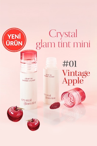 Clio Crystal Glam Tint Mini 01 Vintage Apple