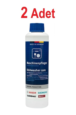 Bulaşık Makineleri İçin Kireç Ve Yağ Temizleyici 2 Adet