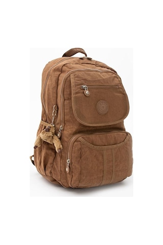 Baginn Lise Okul Sırt Çantası Çok Cepli Hafif Klinkır Kumaş 43 x 30 Cm