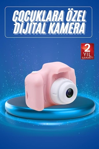 2.0 Inç Ekran Mini 1080p Hd Çocuk Kamera Dijital Fotoğraf Makinesi - Lisinya
