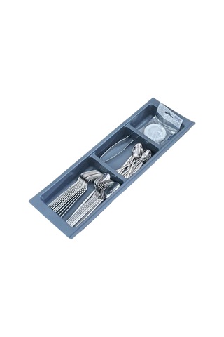 Mutfak, Çekmece Içi Kaşıklık, Antrasit, 16x48 Cm Antrasit