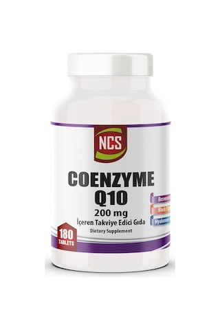 Coenzyme Q-10 200 Mg 180 Tablet