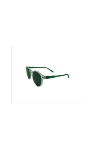 For Exchange Mod.1064 C.192 Şeffaf -yeşil Unisex Güneş Gözlüğü Şeffaf