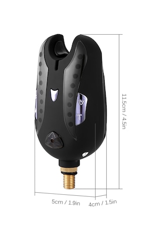 Jeemson Sahte Balık Alarmı Sarı - Ses Ve Işık Uyarı İle Balık Tutmayı Kolaylaştırır